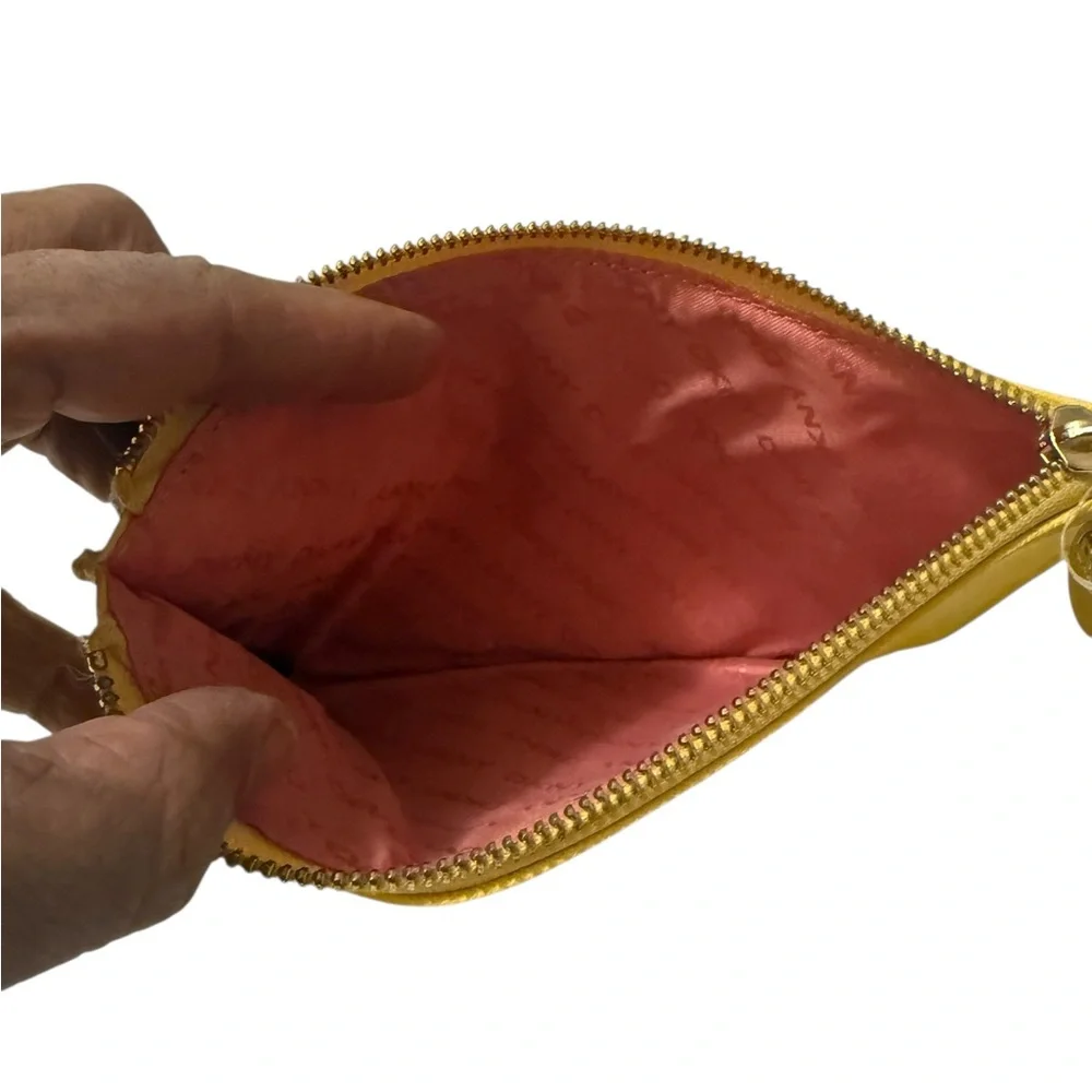 DKNY Vibrant Yellow Pouch